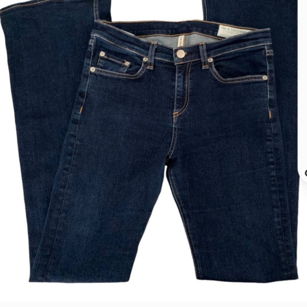 Rag & Bone High Rise Bell Jeans 29